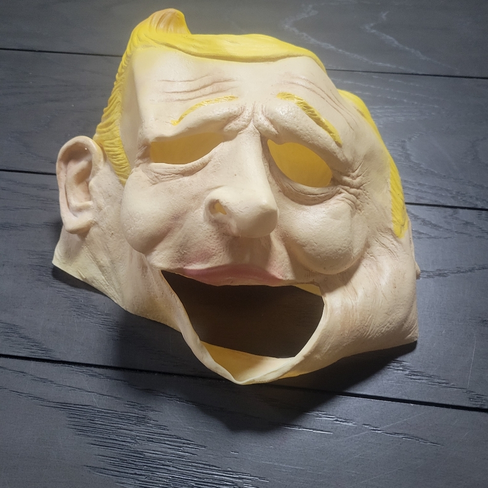 Halloween Mask Costume Old Man Donald Trump